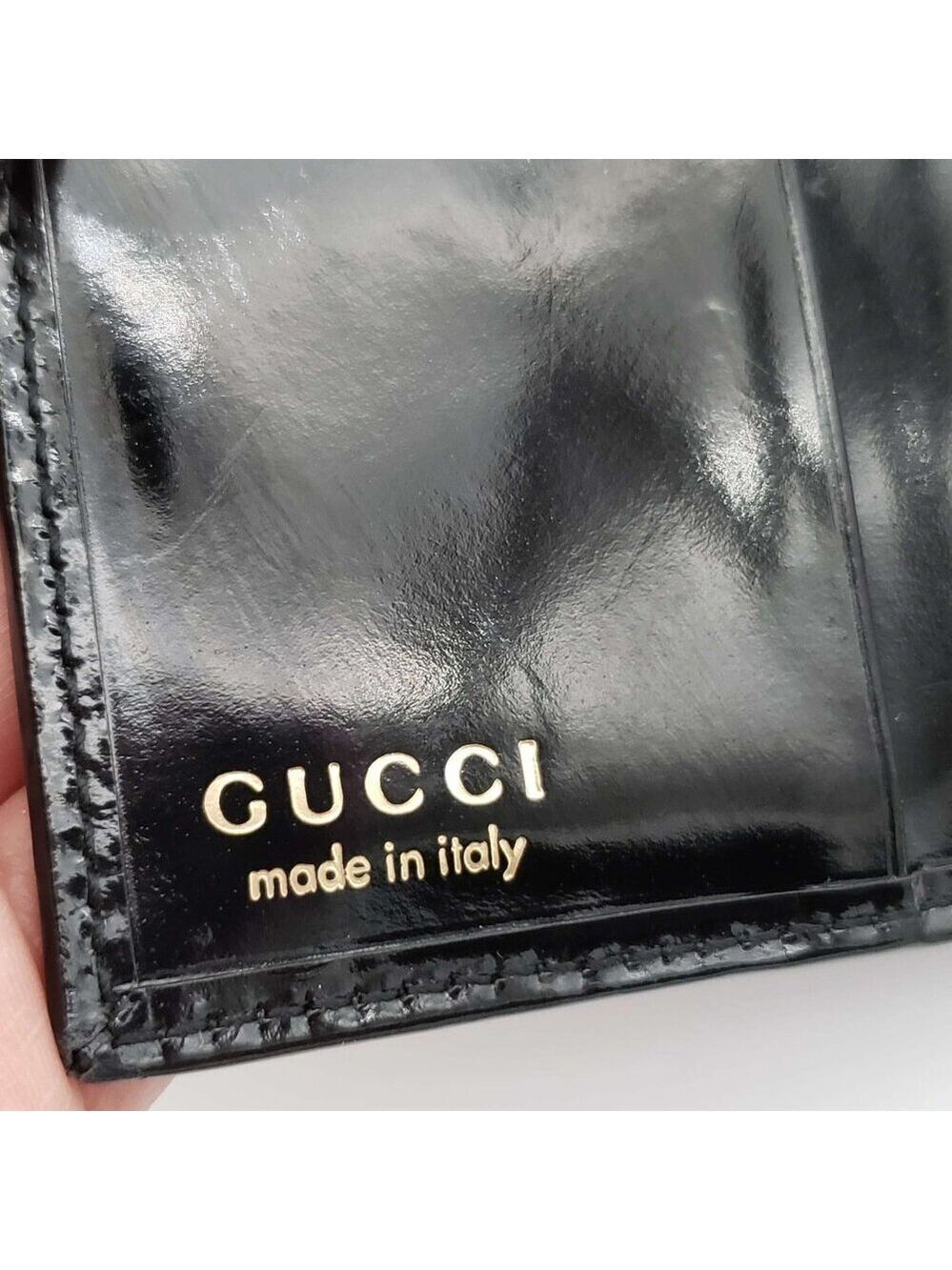 100% Authentic Gucci Leather Wallet 30-101724 - Picture 11 of 11